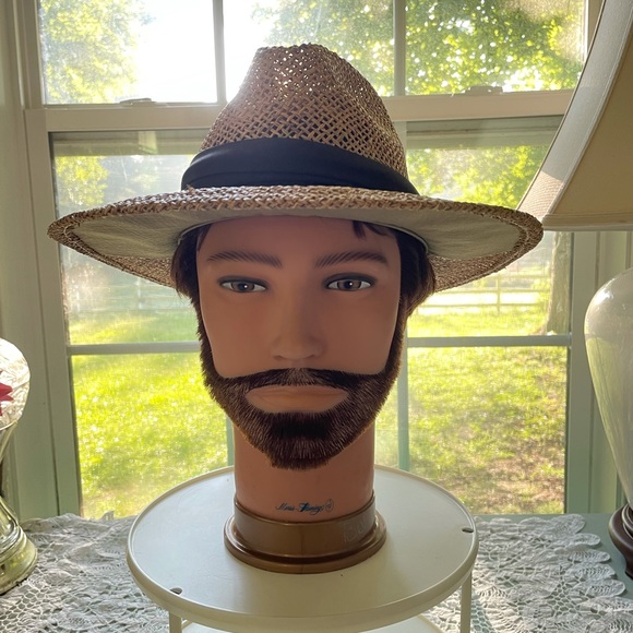 Men’s Hat: Safari Fedora Style Hat, Town Talk Louisville, KY, Pre-owned - Picture 12 of 12